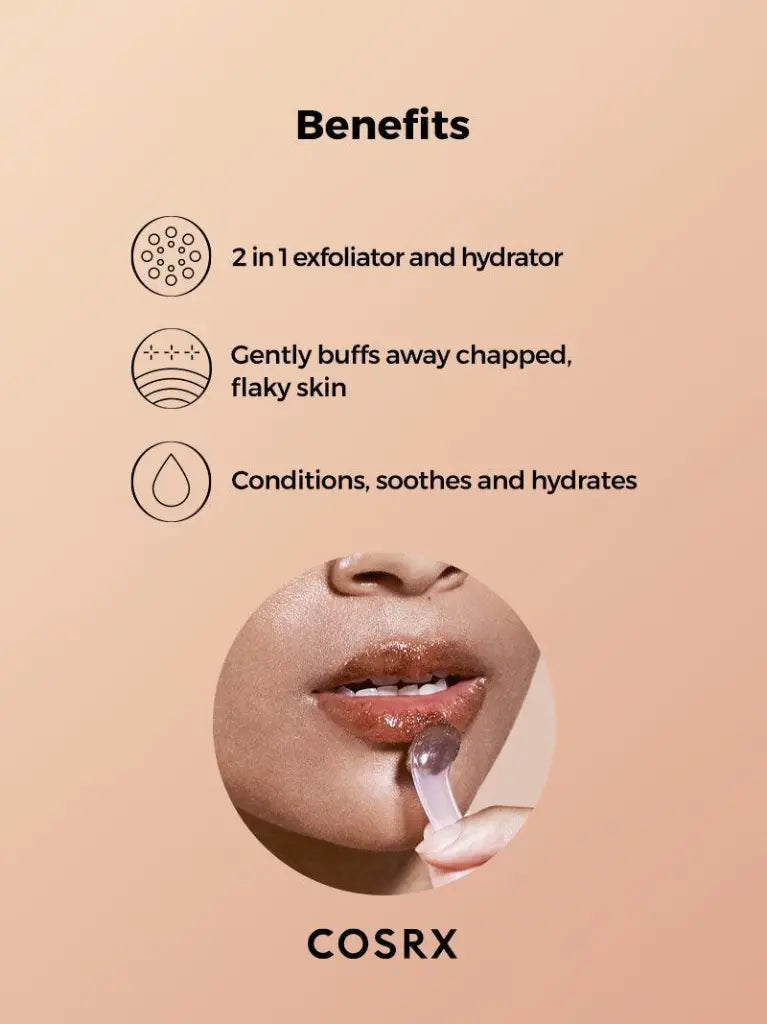 COSRX Lip Scrub - Full Fit Honey Sugar Lip Scrub