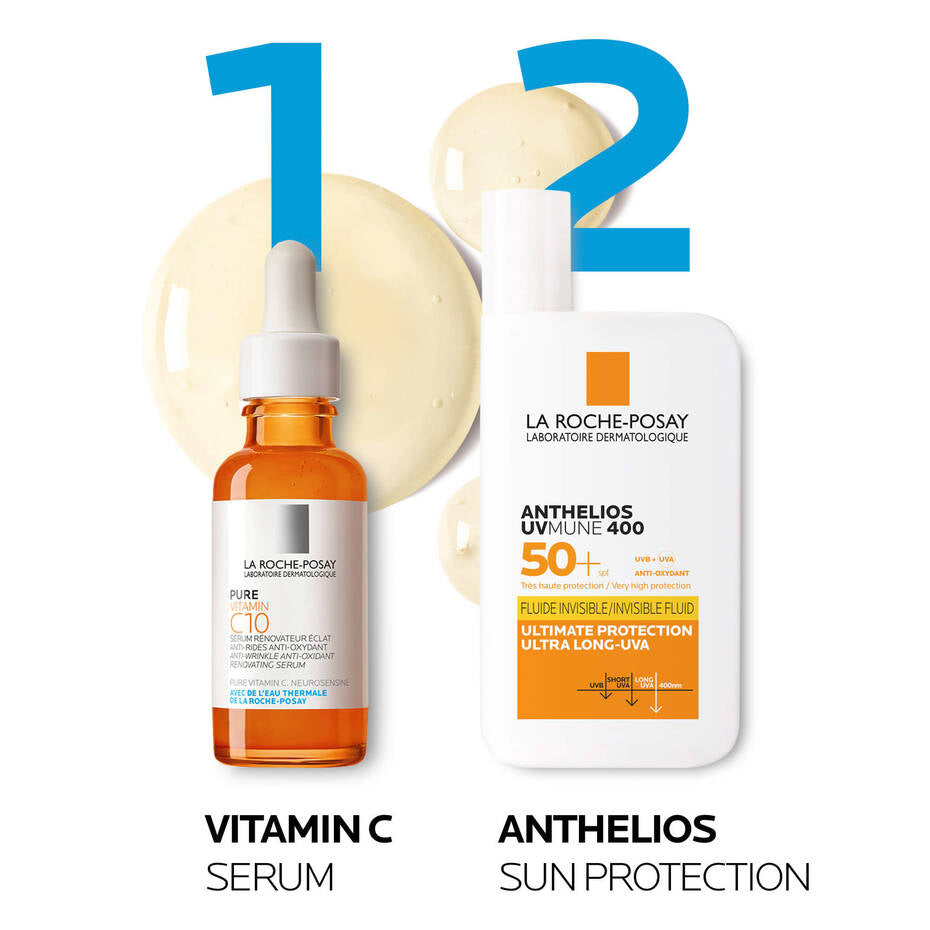 LA ROCHE-POSAY ANTHELIOS UVMUNE 400 INVISIBLE FLUID SPF50+ SUN CREAM FOR SENSITIVE SKIN 50ML