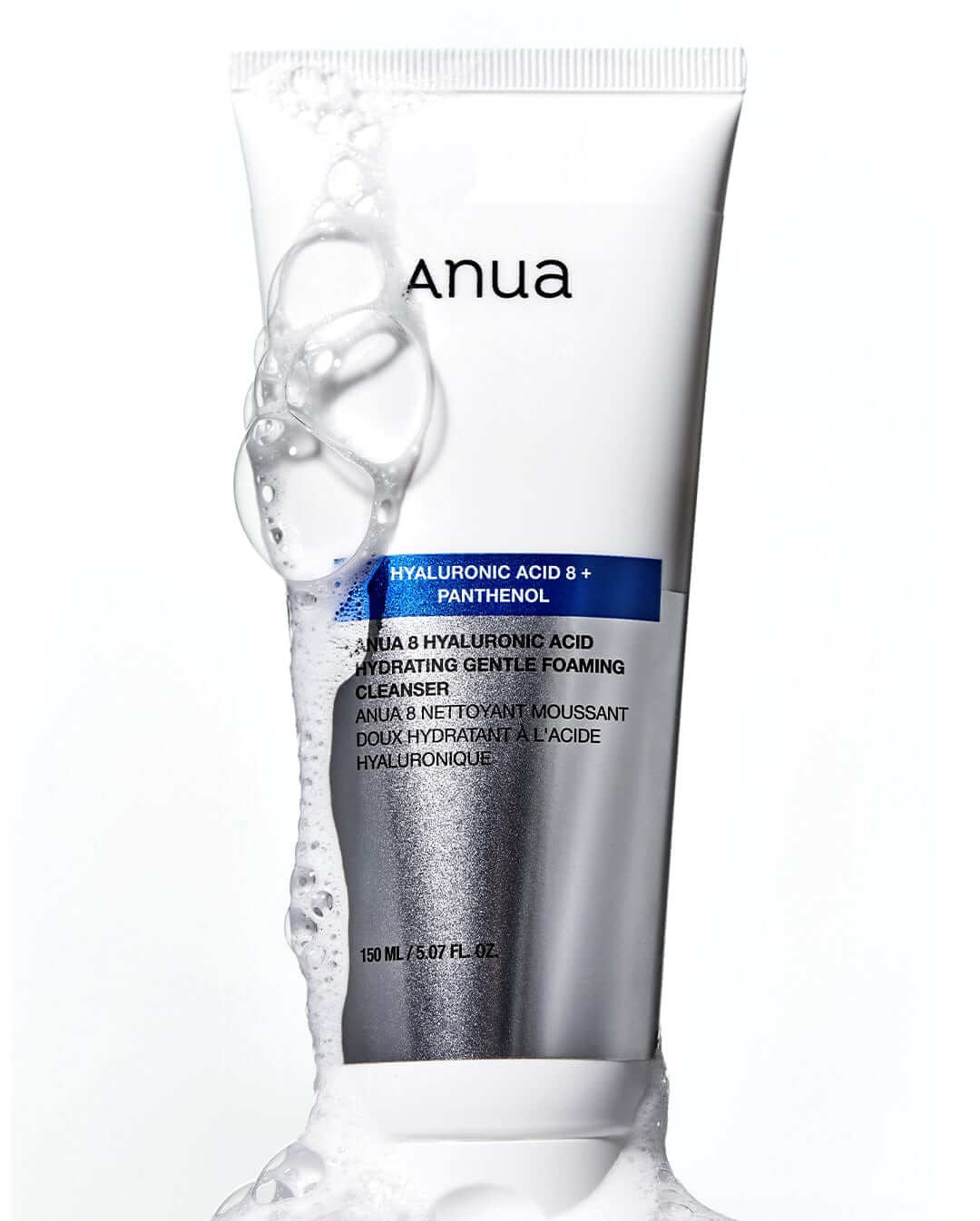 ANUA 8 HYALURONIC ACID HYDRATING GENTLE FOAMING CLEANSER