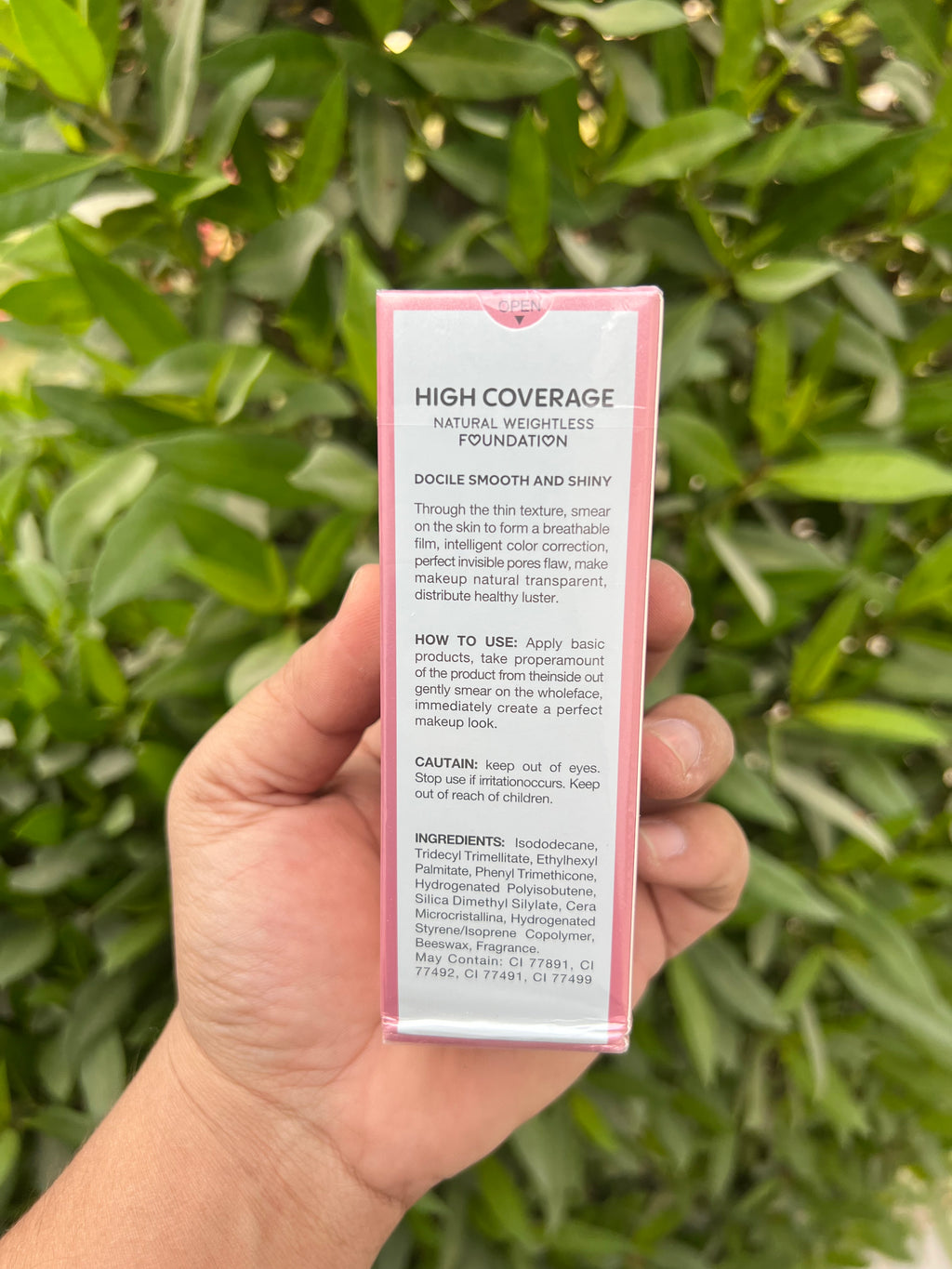Hania Beauty High Coverage Foundation