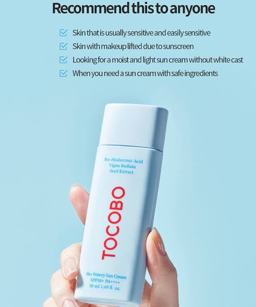 TOCOBO Bio Watery Sun Cream SPF50+ PA++++ 50ml