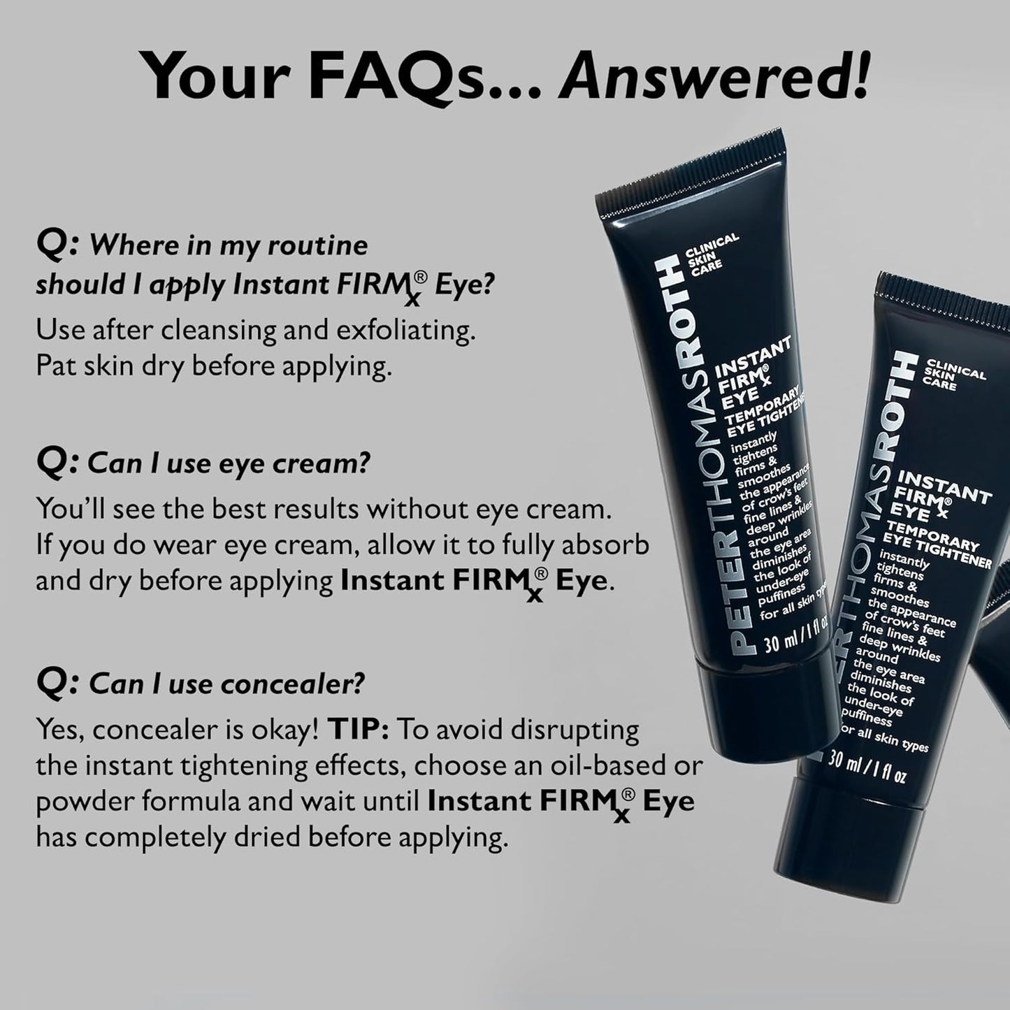 PTR INSTANT FIRMX TEMPORARY FACE TIGHTENER - 100ML