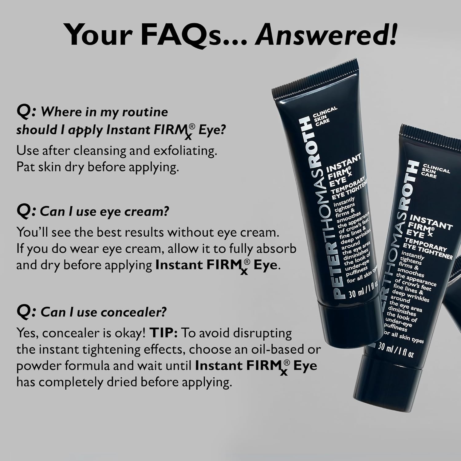 PTR INSTANT FIRMX TEMPORARY FACE TIGHTENER - 100ML