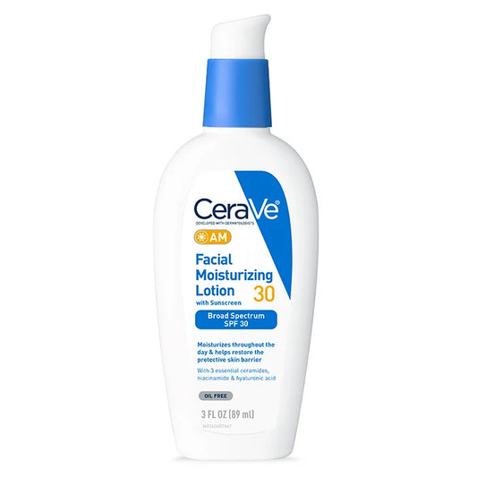 Cerave Facial Moisturizing Lotion With Sunscreen Spf 30 Am 89 Ml
