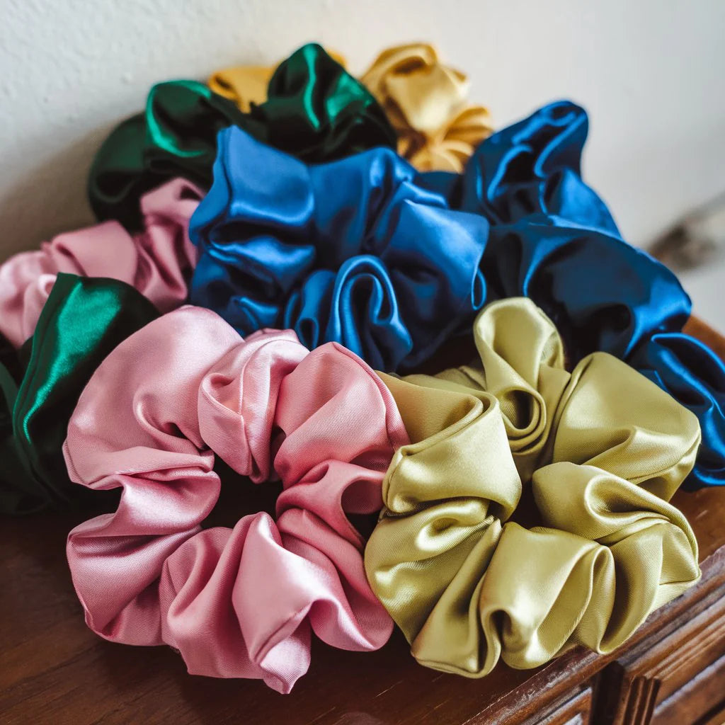 Multi Colour Scrunchies Pack of 12