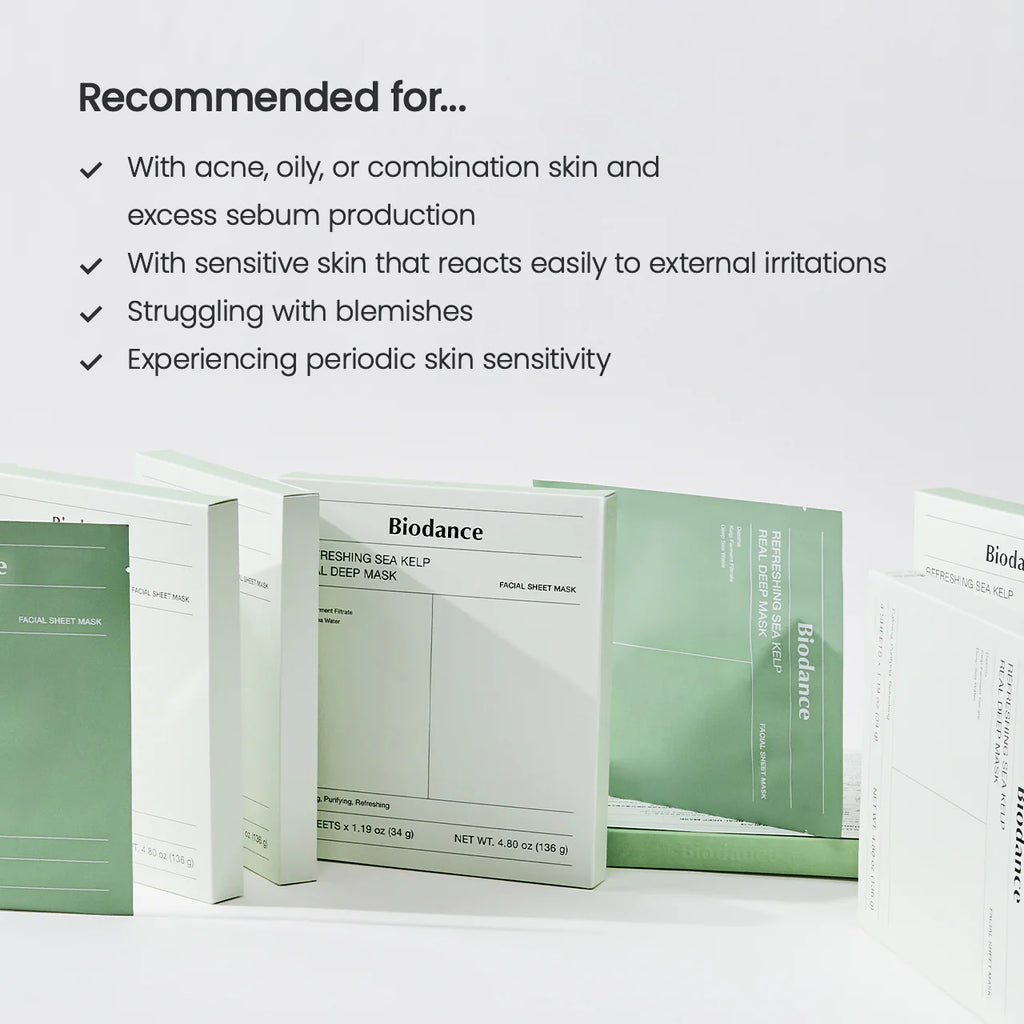 Biodance-Refreshing Sea Kelp Real Deep Mask