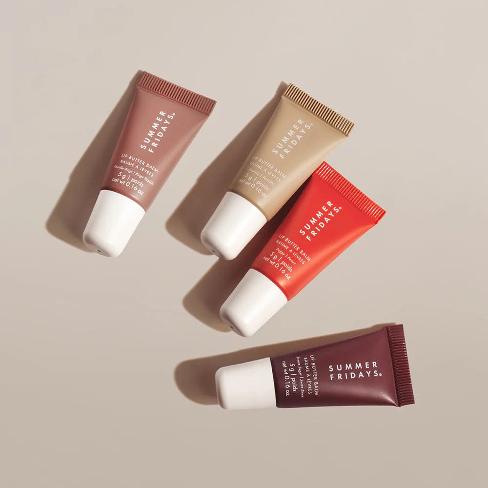 Summer Fridays The Mini Neutrals Lip Butter Balm Set