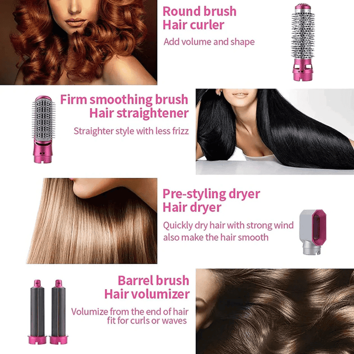TP-5+1 HOT AIR Styler Electric | Styling Tool | 5 Different Brush