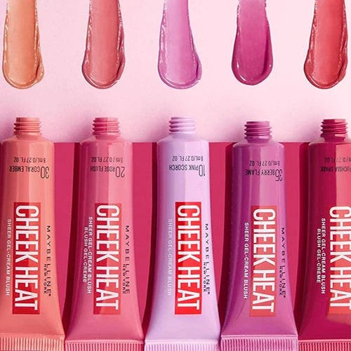 Maybelline Cheek Heat Blush 4pcs Shades