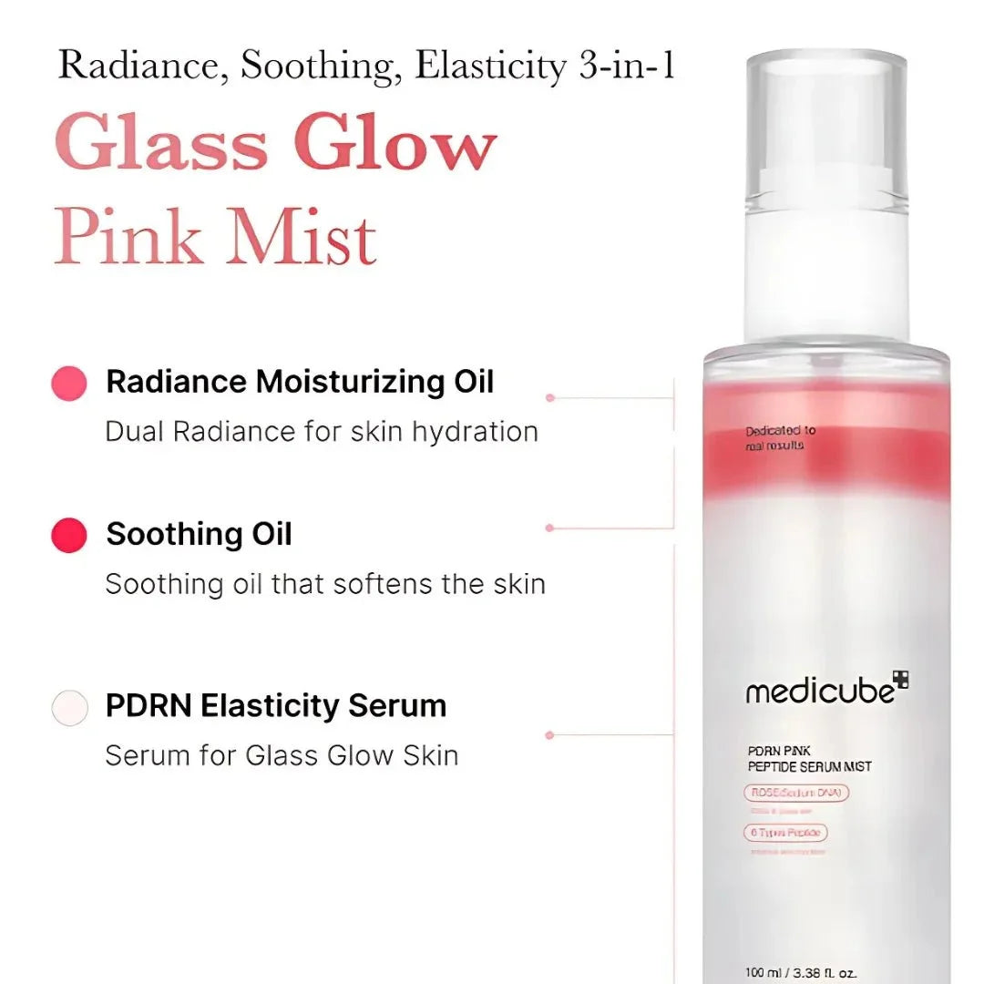 Medicube, PDRN Pink Glutathione Serum Mist