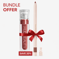 Huda Beauty Gloss & Rare Beauty Lip Liner