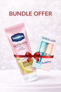 Vaseline Lotion + Sheglam Gloss Duo