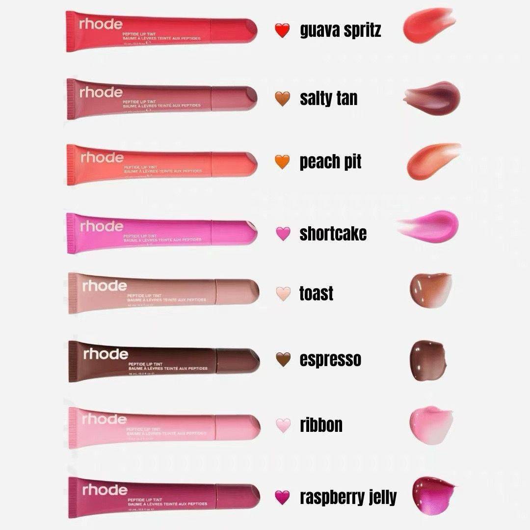 Rhode Peptide Liptints ( pack of 8 ) All Shades