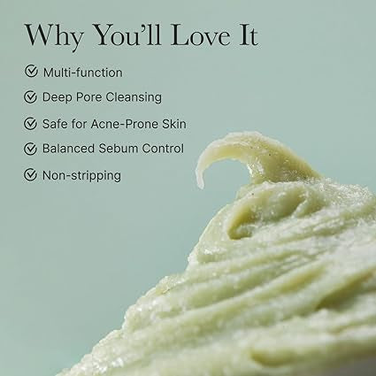 Arencia Refresh green rice mochi cleanser