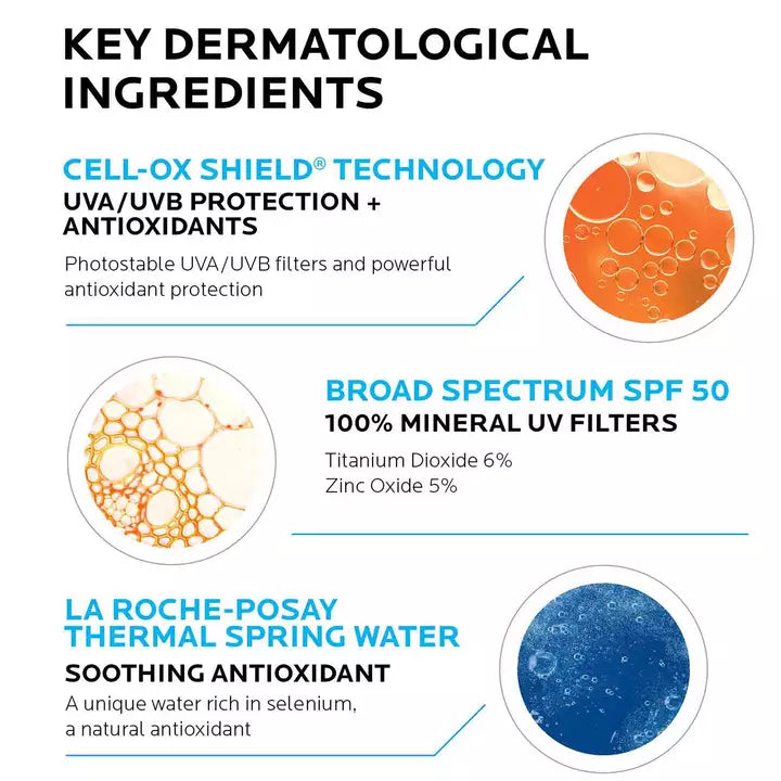 La Roche-Posay Anthelios Mineral Zinc Oxide Sunscreen SPF 50