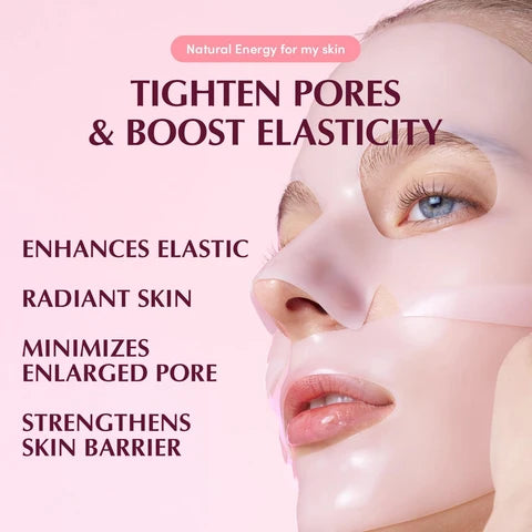 Eqqualberry Collagen Pore-Tight Up Hydrogel Mask Box (4 Sheets)